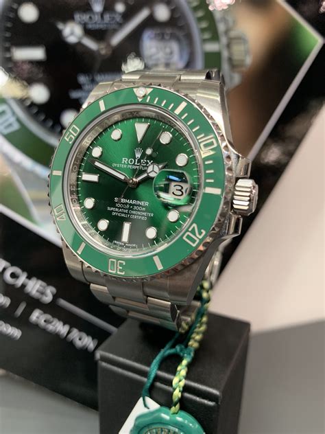 submariner rolex 2017|Rolex Submariner green bezel.